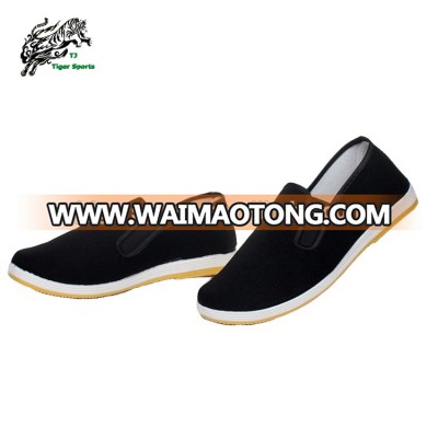 China wholesale white rubber sole martial arts canvas Kungfu Shoes