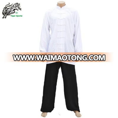 satin material martial arts taiji uniform