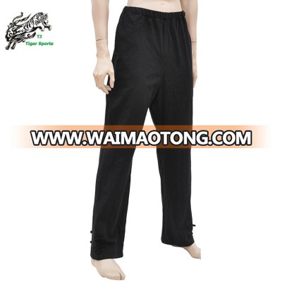 manmade cotton soft material wingchun kungfu pants