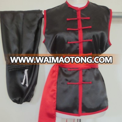 High Quality Spandex Satin Kung fu nanquan Uniforms